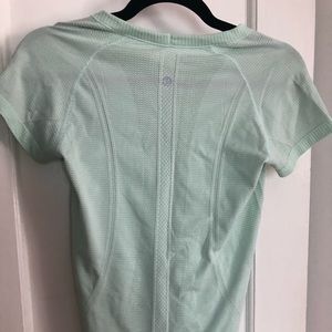 Lululemon Swiftly Tech Short Sleeve: Mint Green